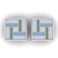 Vyajana Gemstone Cufflinks
