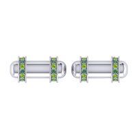 Danda Gemstone Cufflinks