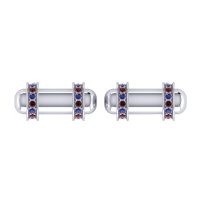 Danda Gemstone Cufflinks