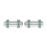 Danda Gemstone Cufflinks