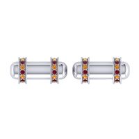 Danda Gemstone Cufflinks