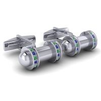 Danda Gemstone Cufflinks