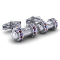 Danda Gemstone Cufflinks