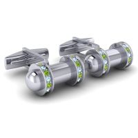 Danda Gemstone Cufflinks