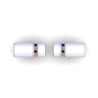 Ayurveda Gemstone Cufflinks
