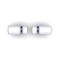 Ayurveda Gemstone Cufflinks