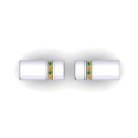 Ayurveda Gemstone Cufflinks