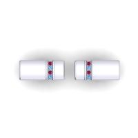 Ayurveda Gemstone Cufflinks