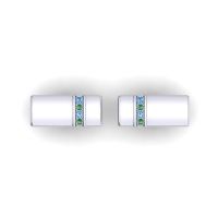 Ayurveda Gemstone Cufflinks