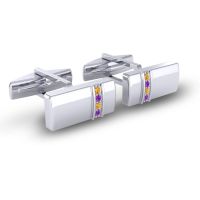 Ayurveda Gemstone Cufflinks