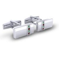 Ayurveda Gemstone Cufflinks