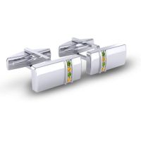 Ayurveda Gemstone Cufflinks