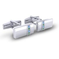 Ayurveda Gemstone Cufflinks