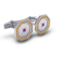 Phara Gemstone Cufflinks