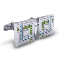 Vivadha Gemstone Cufflinks