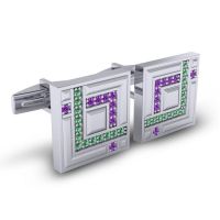 Vivadha Gemstone Cufflinks