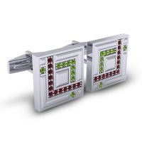 Vivadha Gemstone Cufflinks