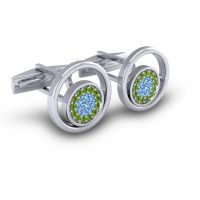 Chatra Gemstone Cufflinks