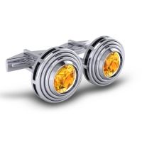 Lila Gemstone Cufflinks