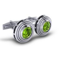 Lila Gemstone Cufflinks
