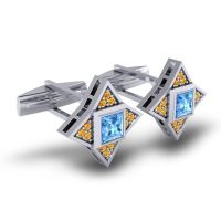 Aksaja Gemstone Cufflinks