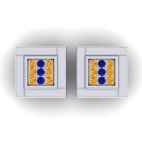 Petika Gemstone Cufflinks