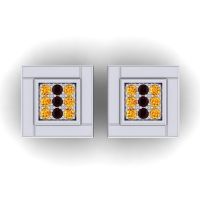 Petika Gemstone Cufflinks