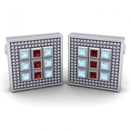 Kostha Gemstone Cufflinks