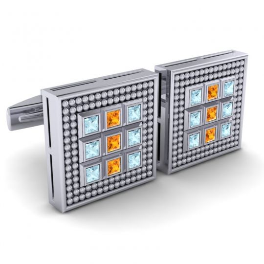 Kostha Gemstone Cufflinks