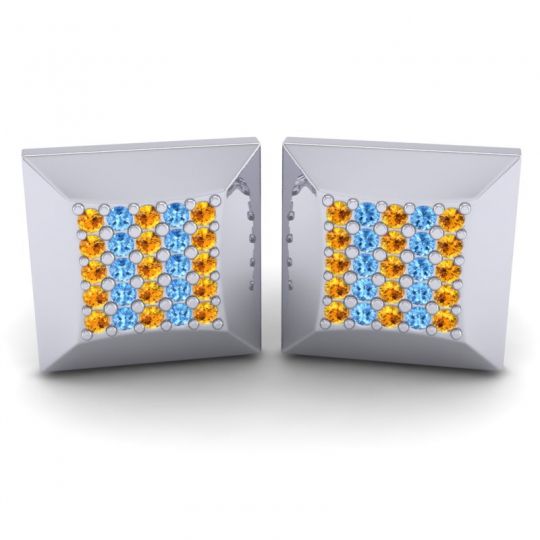 Stupa Gemstone Cufflinks