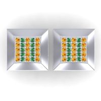 Stupa Gemstone Cufflinks