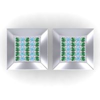 Stupa Gemstone Cufflinks