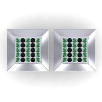 Stupa Gemstone Cufflinks