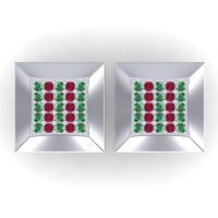 Stupa Gemstone Cufflinks