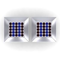 Stupa Gemstone Cufflinks