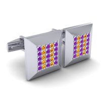 Stupa Gemstone Cufflinks