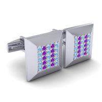 Stupa Gemstone Cufflinks
