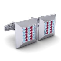 Stupa Gemstone Cufflinks