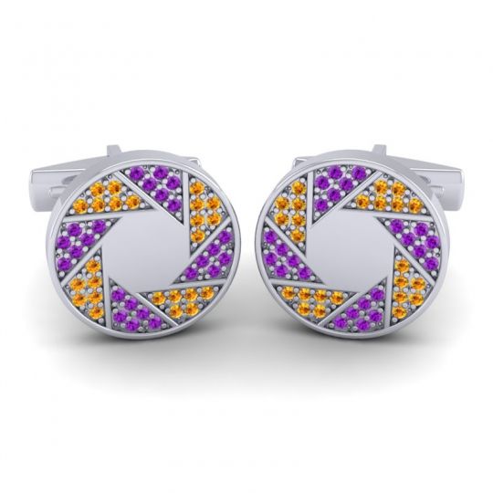 Shutter Gemstone Cufflinks