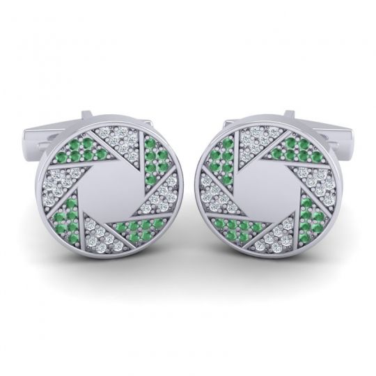 Shutter Gemstone Cufflinks