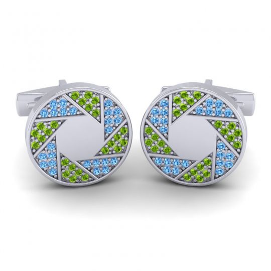 Shutter Gemstone Cufflinks