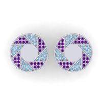 Shutter Gemstone Cufflinks