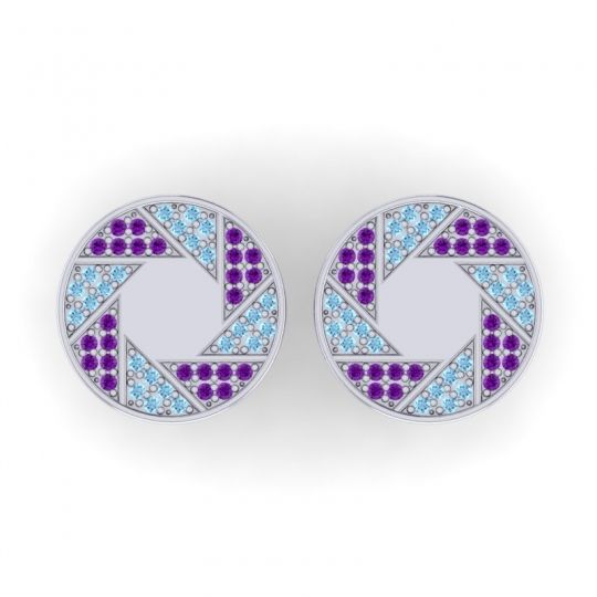 Shutter Gemstone Cufflinks