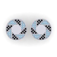 Shutter Gemstone Cufflinks