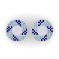 Shutter Gemstone Cufflinks