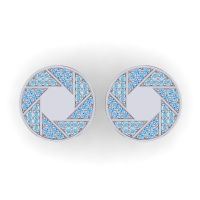 Shutter Gemstone Cufflinks