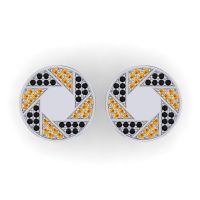 Shutter Gemstone Cufflinks