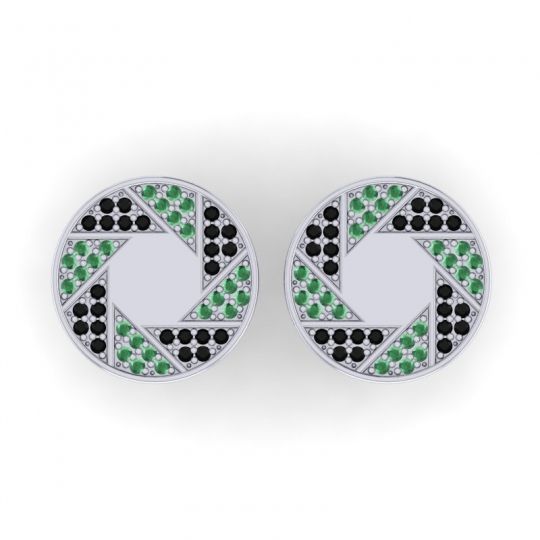 Shutter Gemstone Cufflinks