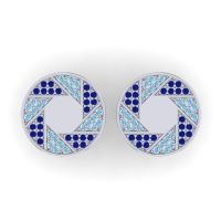 Shutter Gemstone Cufflinks