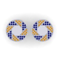 Shutter Gemstone Cufflinks